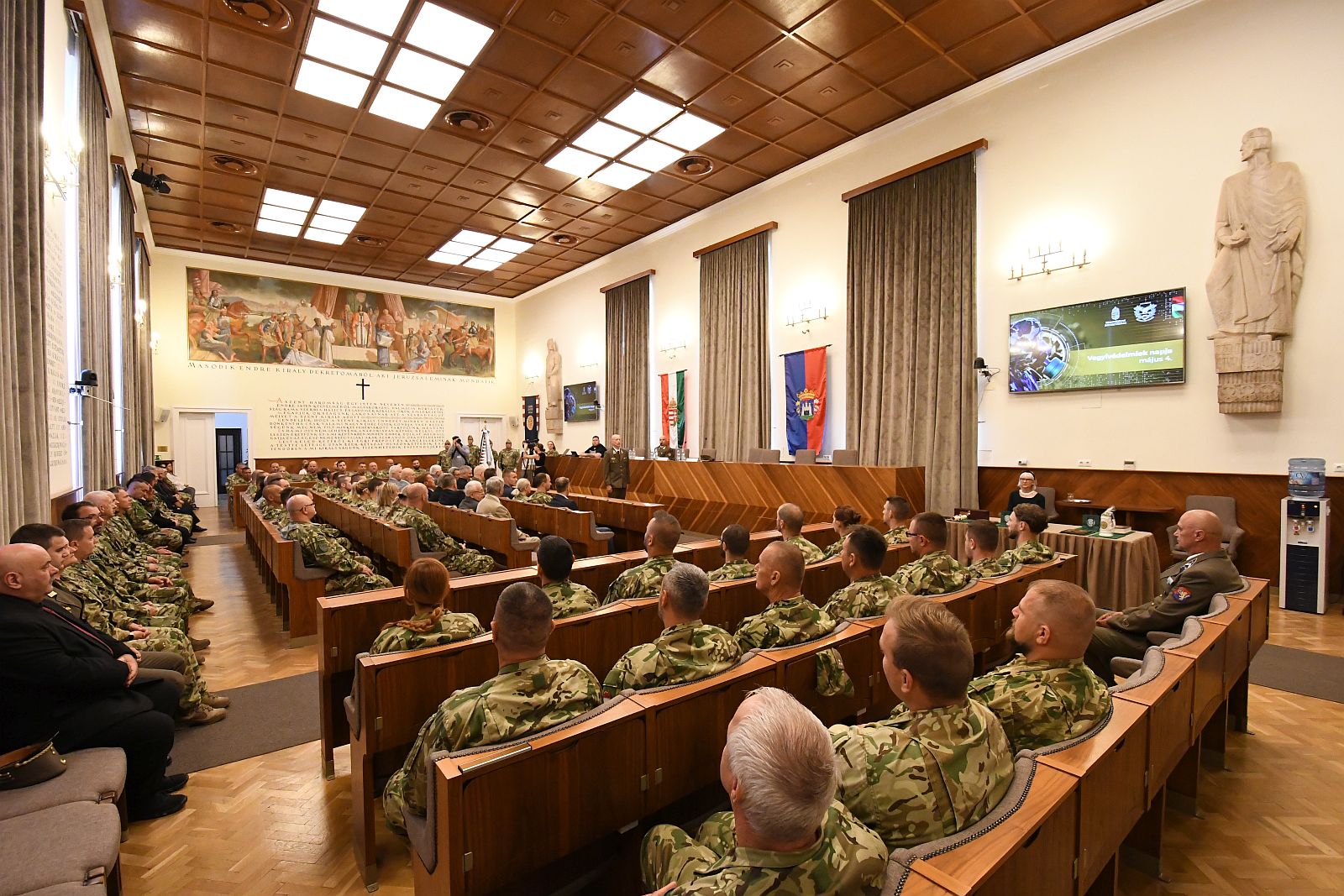 Vegyvédelmiek napja Székesfehérváron a Városházán 2024.